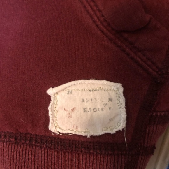 American Eagle Distressed Sweatshirt Size Medium - Picture 7 of 8